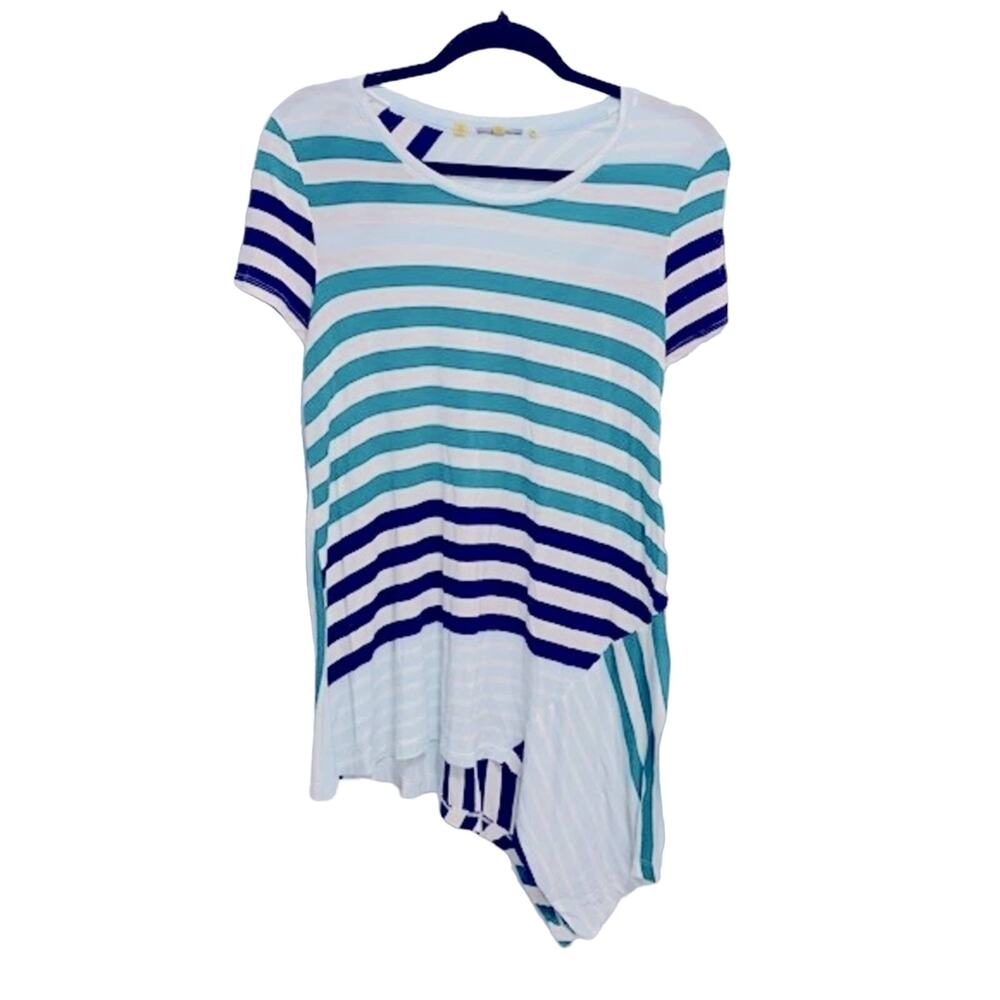 Little yellow button striped shirt from Anthropologie size small